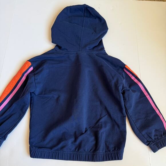 Hanna Andersson Navy Blue Love Always Hooded Top 100 cm US 4 - Picture 11 of 11